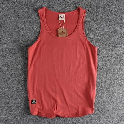 100% Cotton Sleeveless T-Shirt