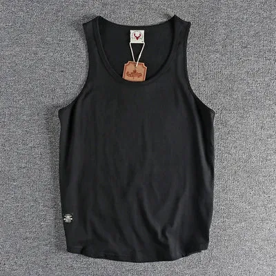 100% Cotton Sleeveless T-Shirt