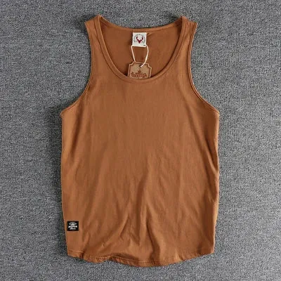 100% Cotton Sleeveless T-Shirt