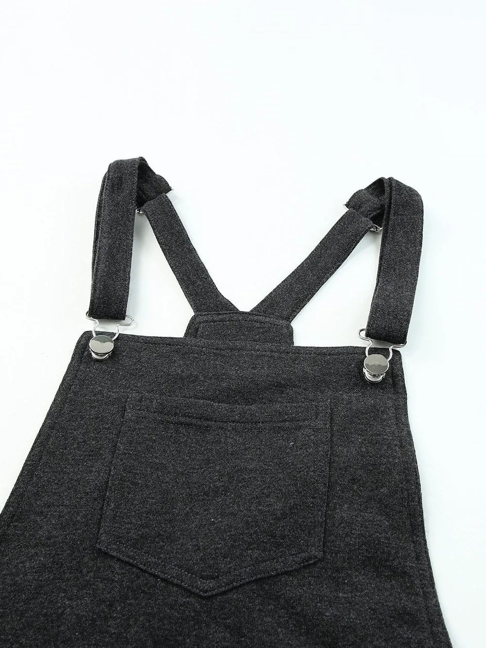 Adjustable Strap Denim Overall