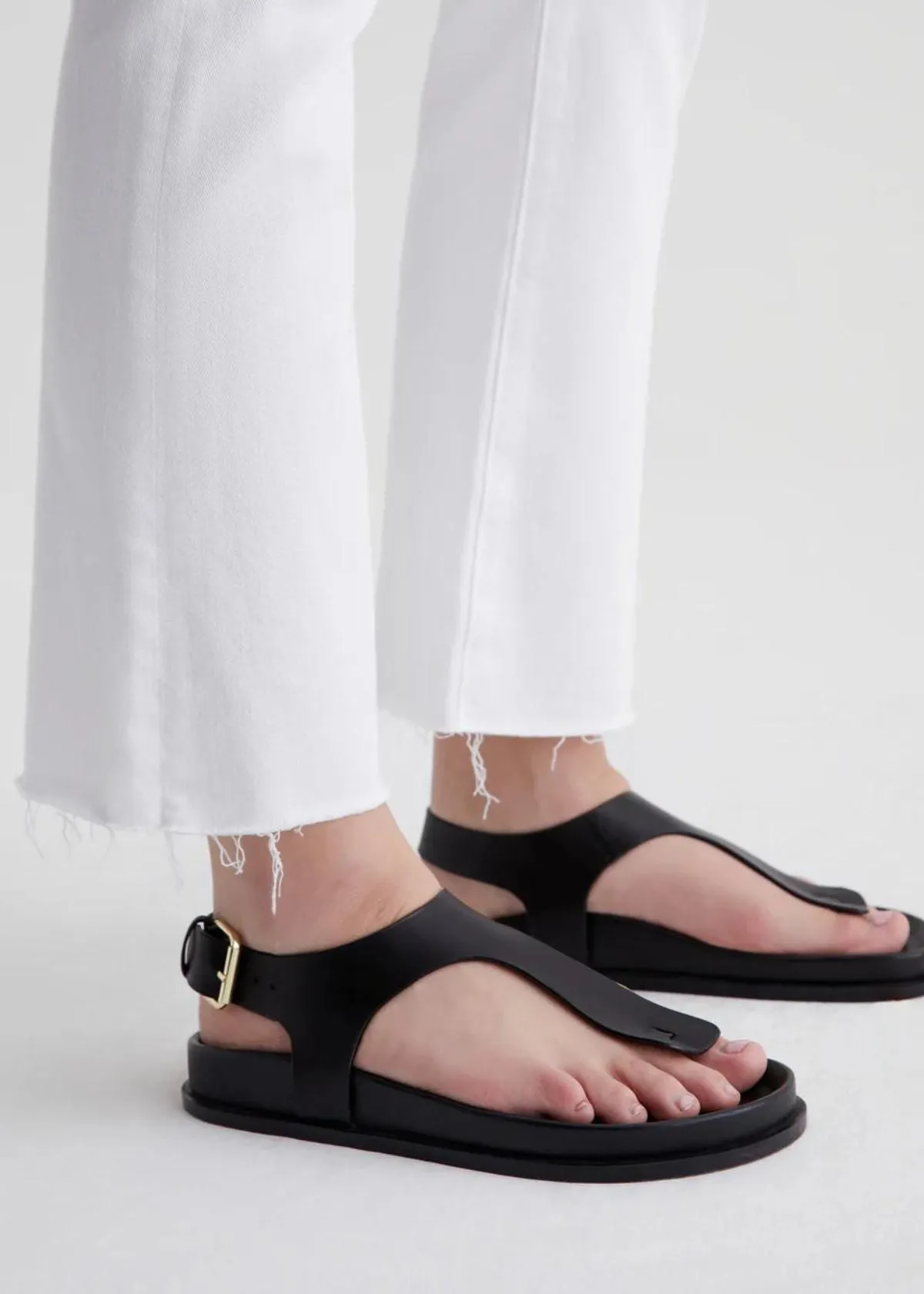 AG Farrah Boot Crop Jean - Modern White