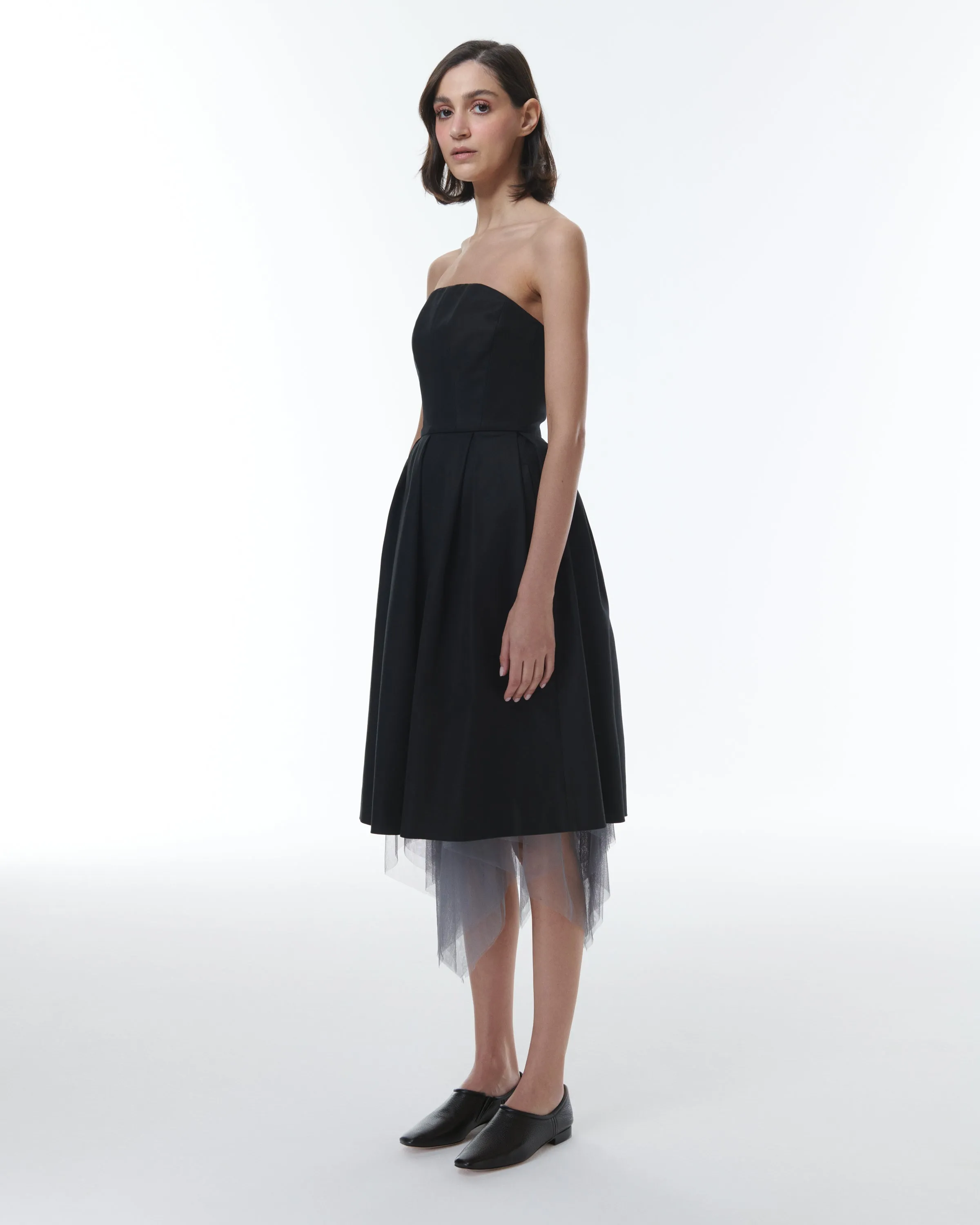 Aphrodite Dress with Tulle Hem