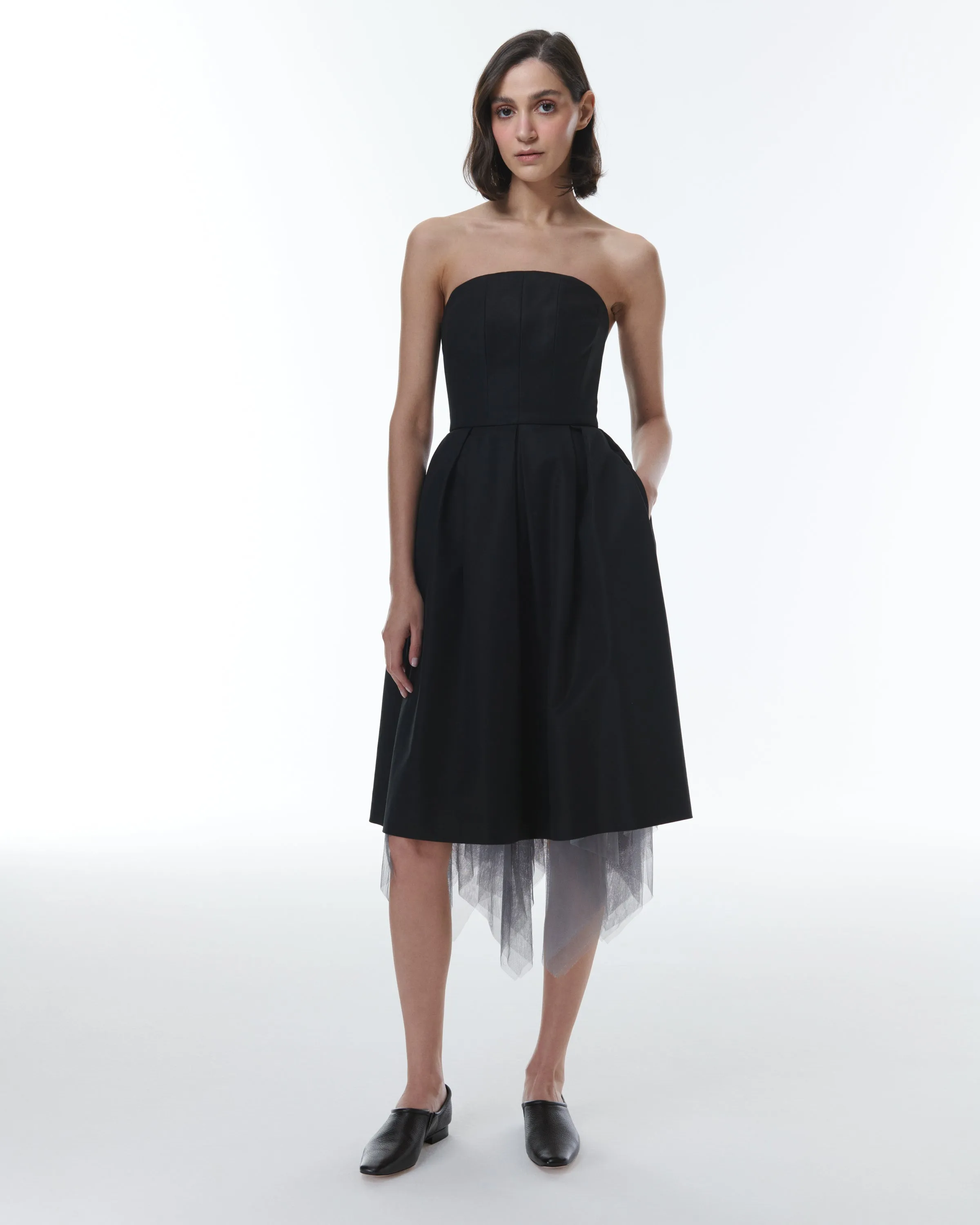 Aphrodite Dress with Tulle Hem