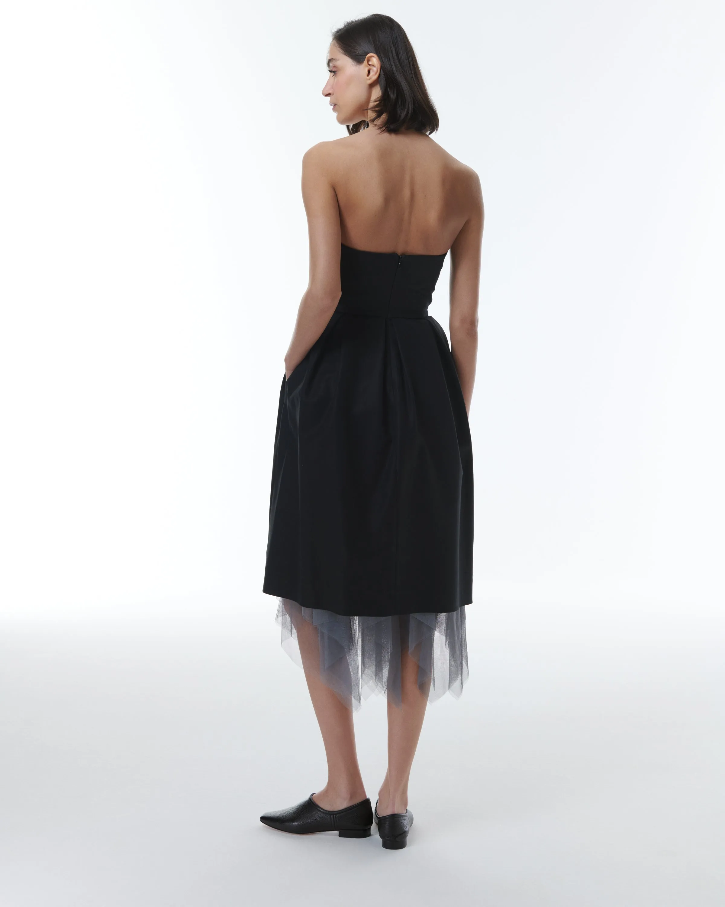 Aphrodite Dress with Tulle Hem