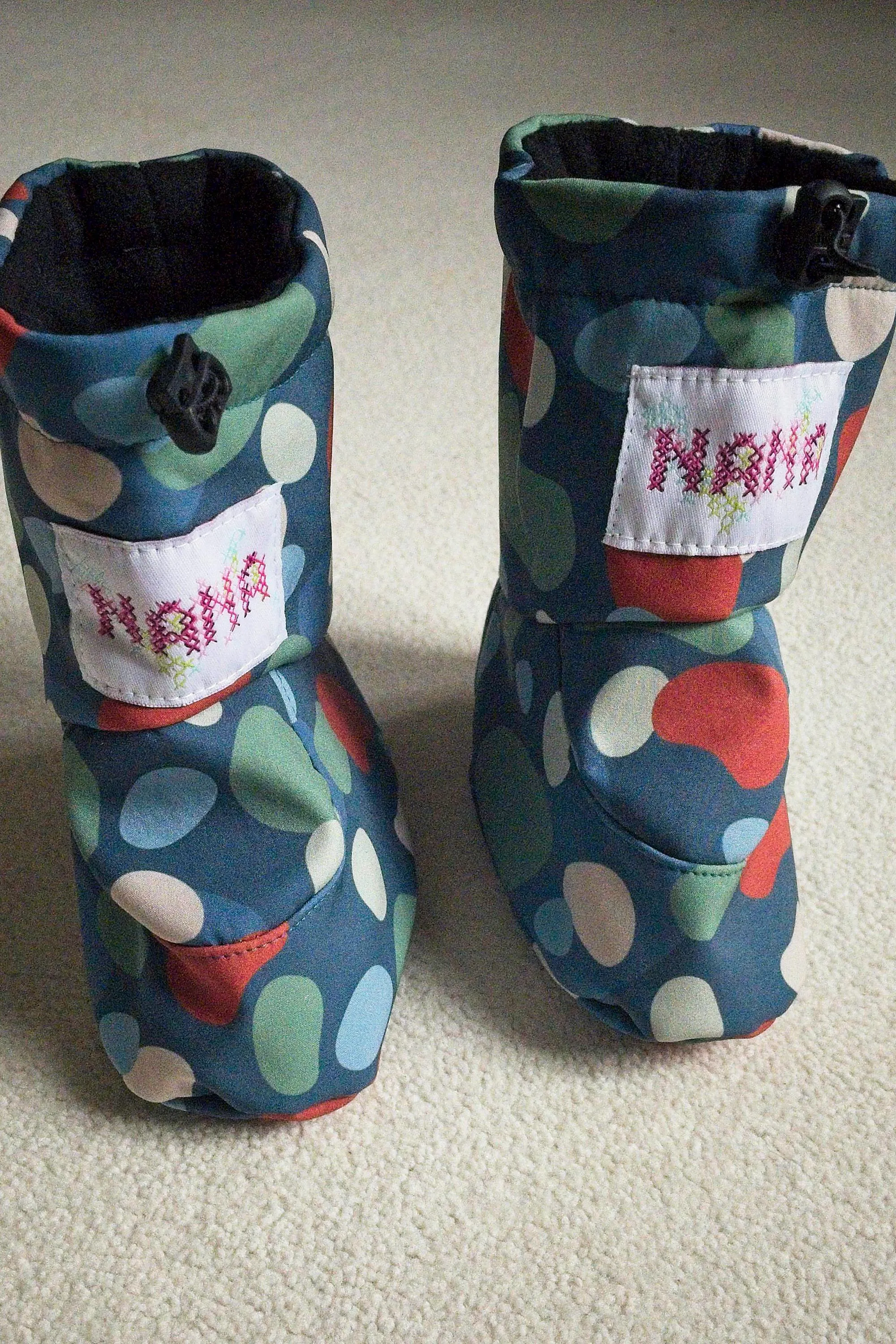 babywearing boots