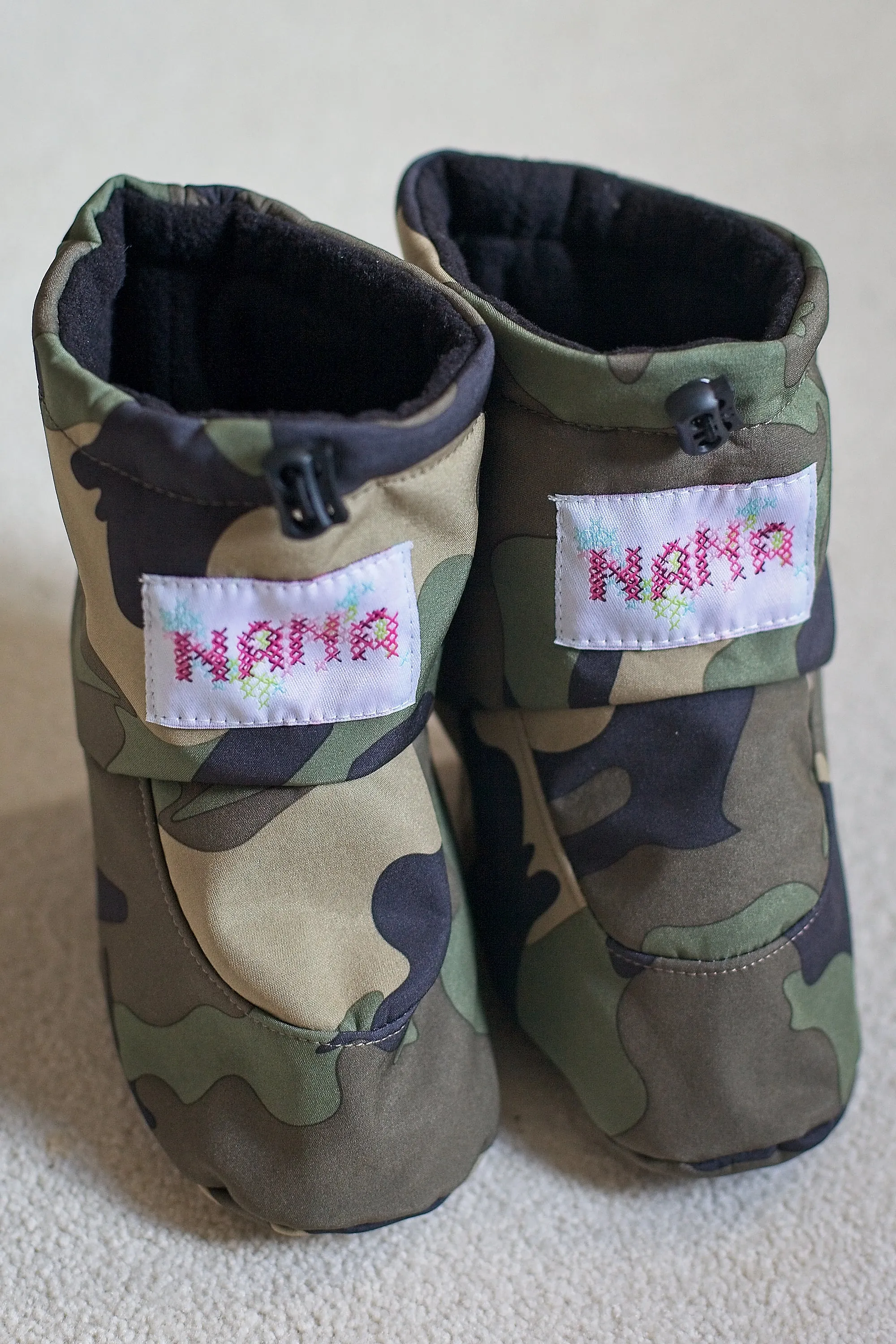 babywearing boots