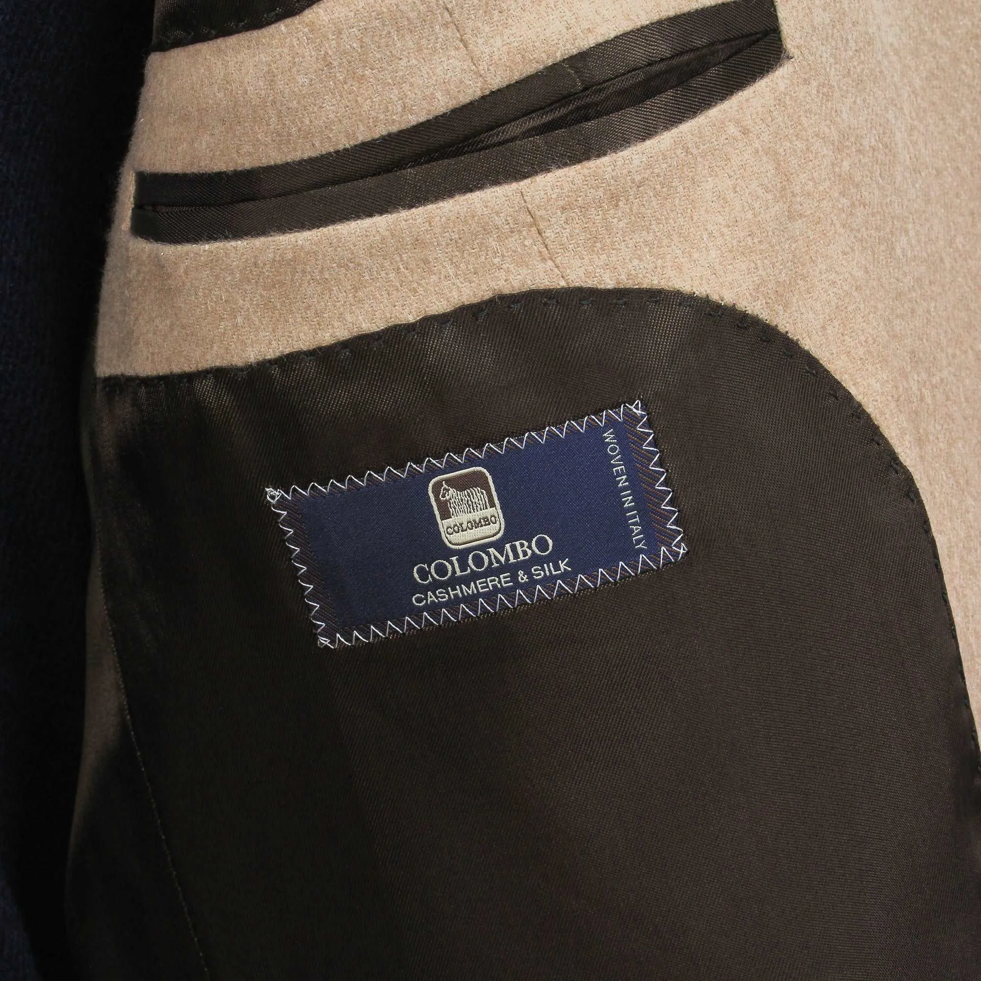 Beige Silk-Cashmere Contemporary Dream Fit Sport Jacket - Luigi Bianchi