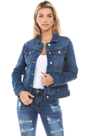 Boyfriend Premium Denim Jackets Long Sleeve Jean Coats (JACKET-WA18)