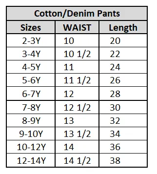 Boys Denim Stretch Pant Basic Black