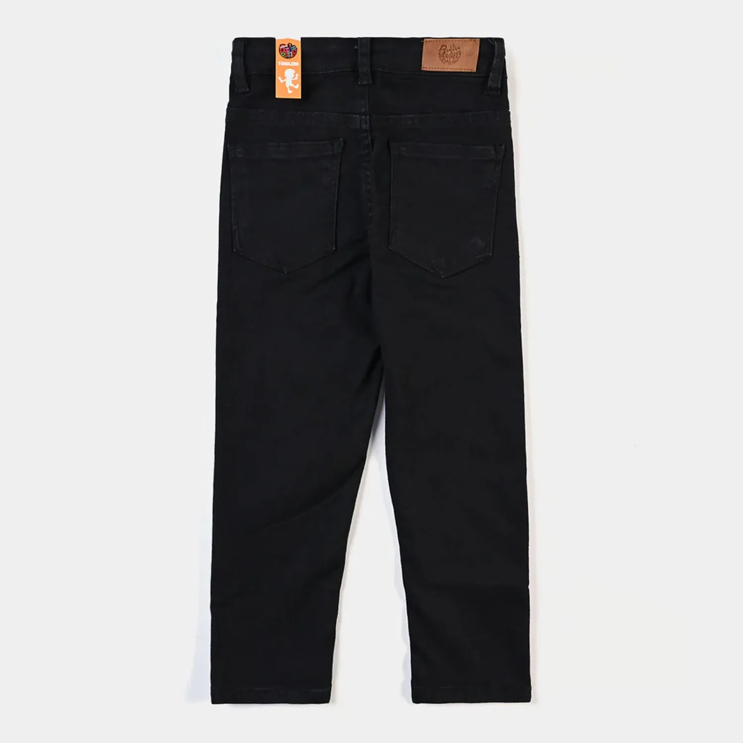 Boys Denim Stretch Pant Basic Black
