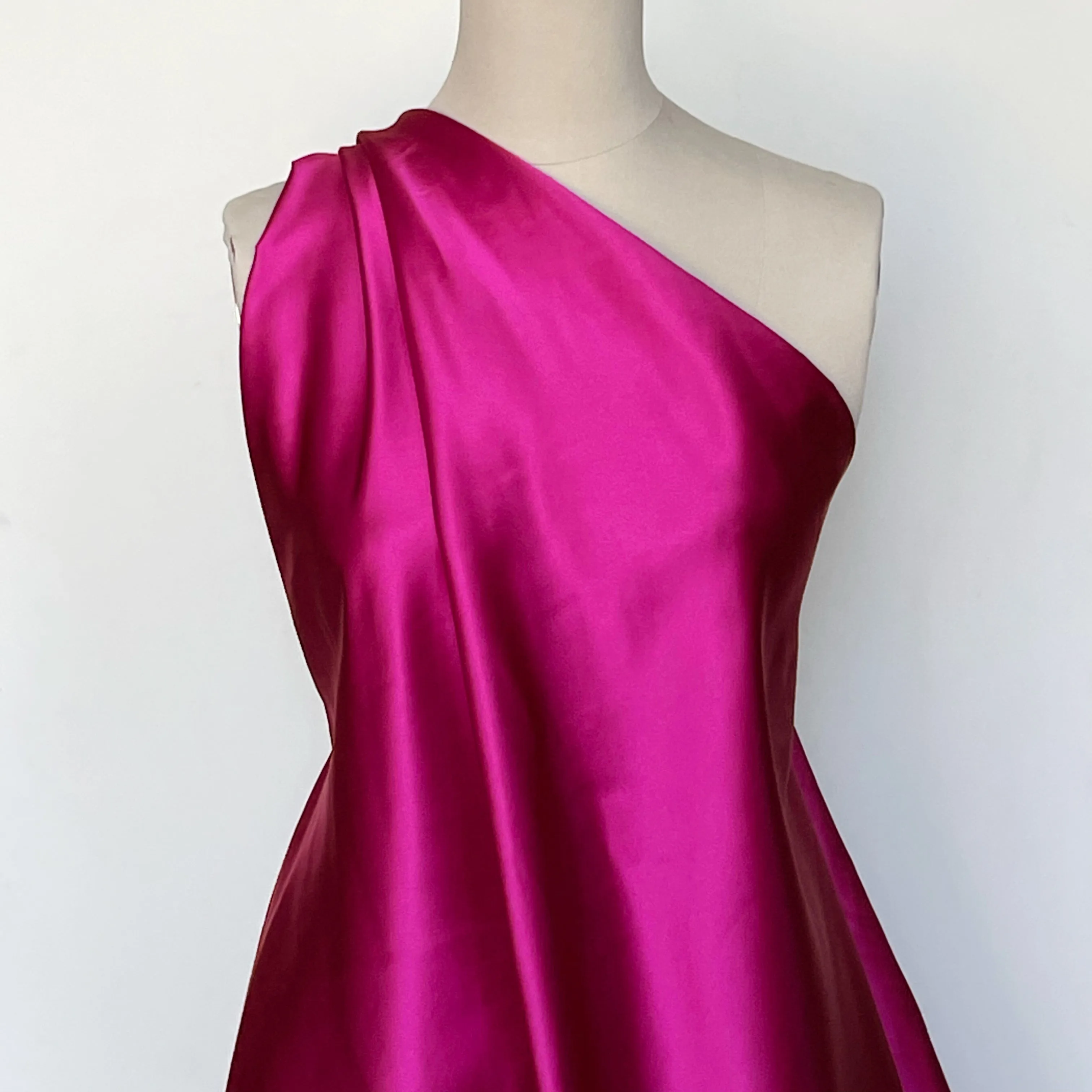 Cathedral Fuschia - Duchess Satin