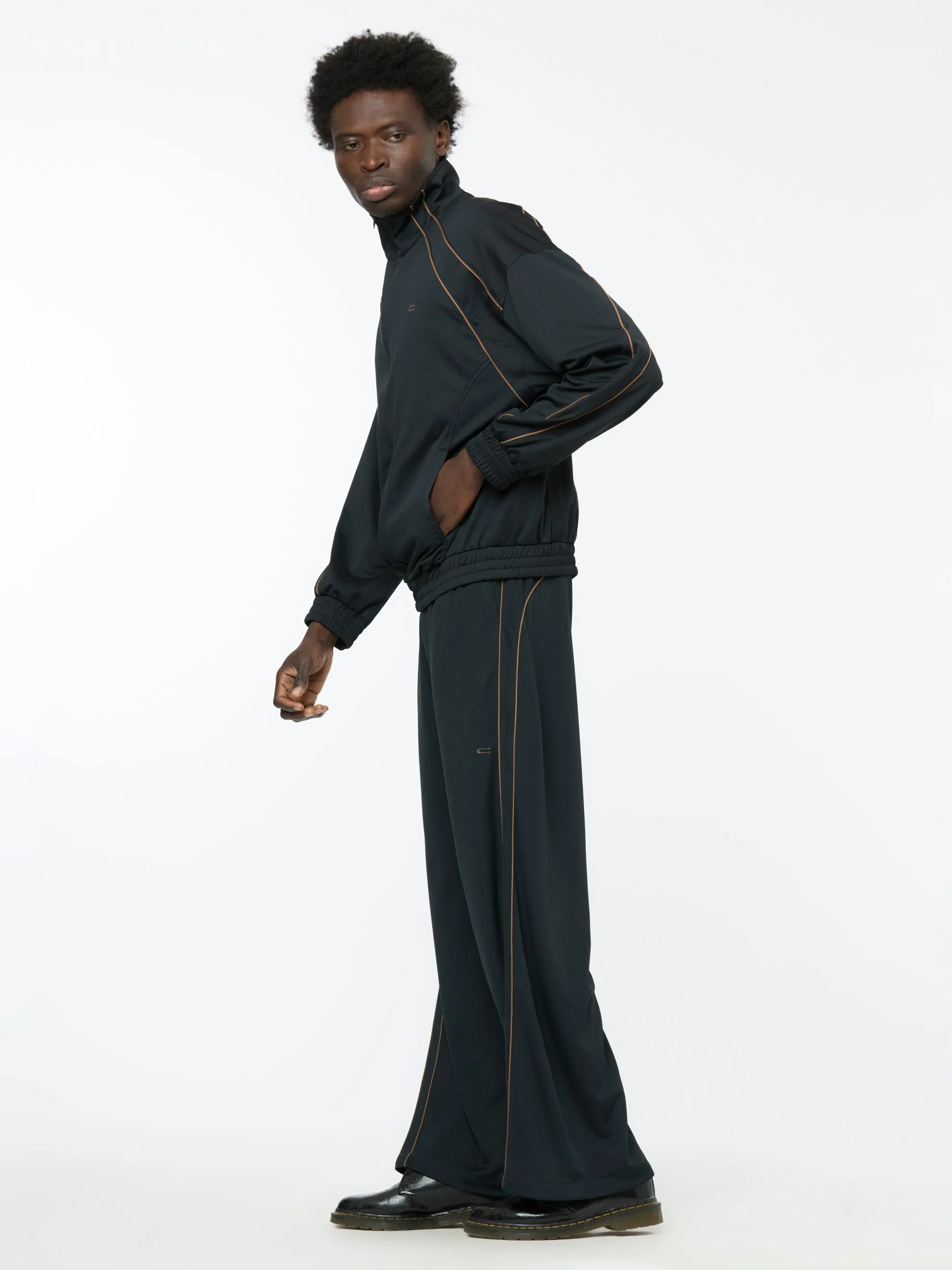 Club Jersey Track Jacket (Black)