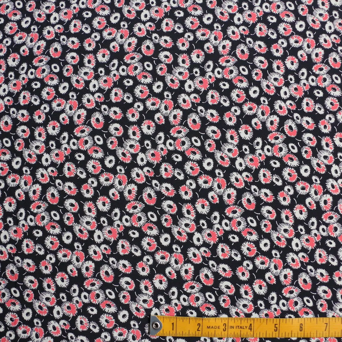 Daisy Nero Silk Crepe De Chine