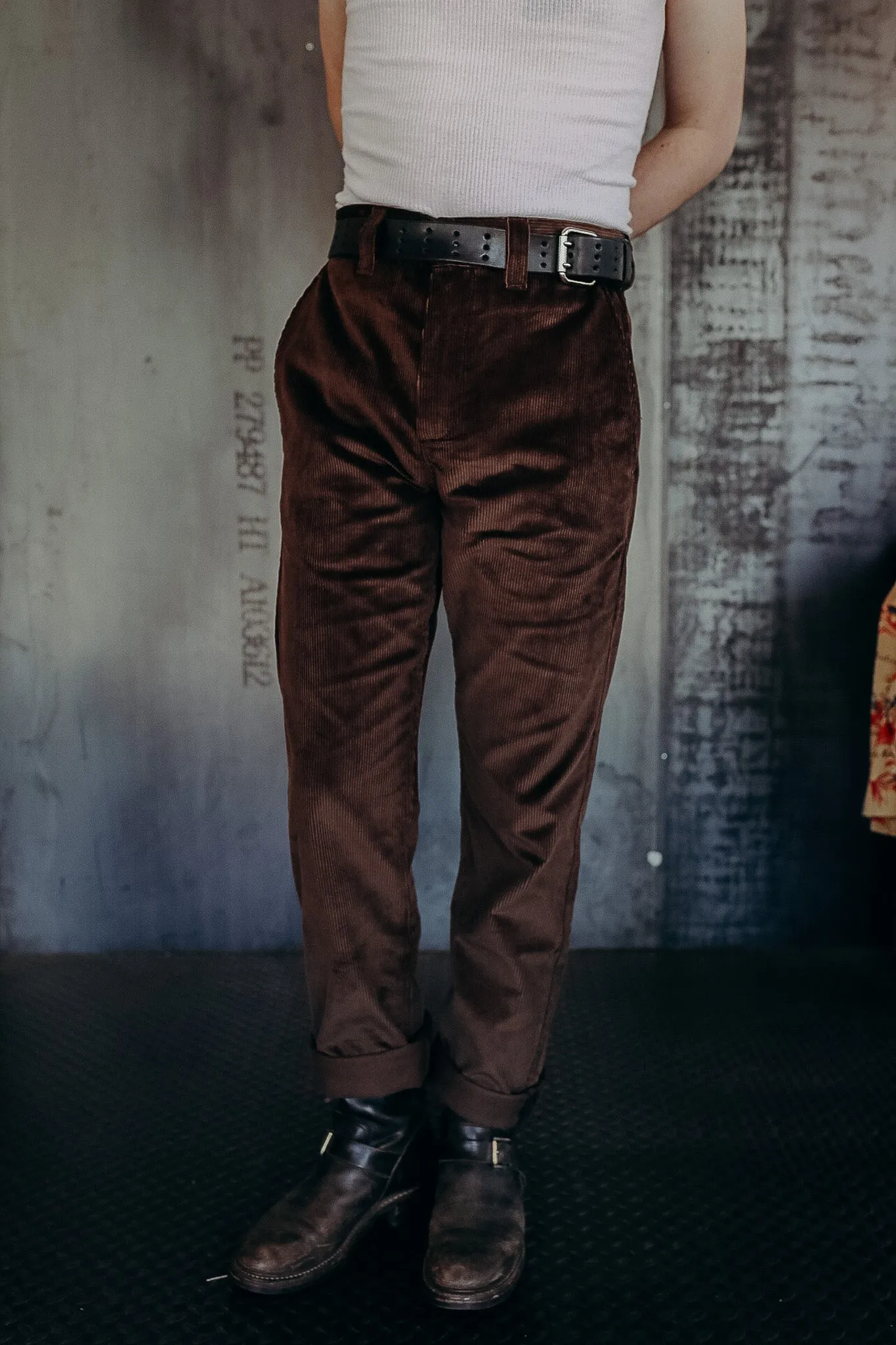 Deck Pant- Choclolate Cord
