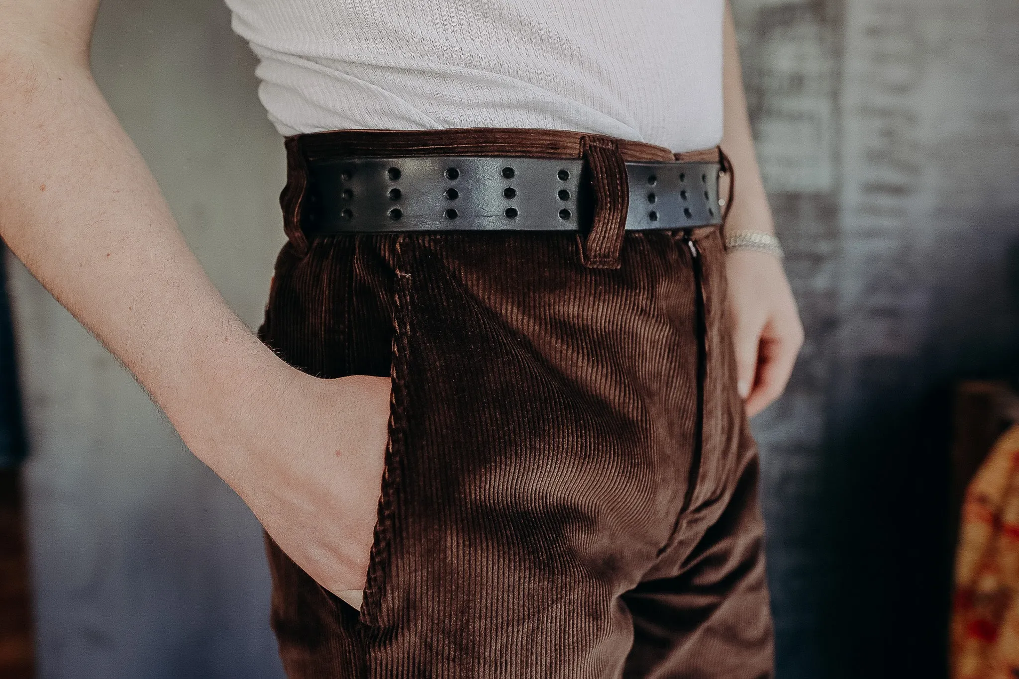 Deck Pant- Choclolate Cord