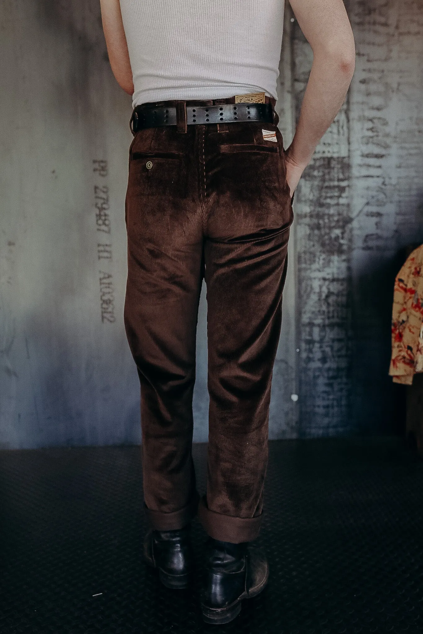 Deck Pant- Choclolate Cord