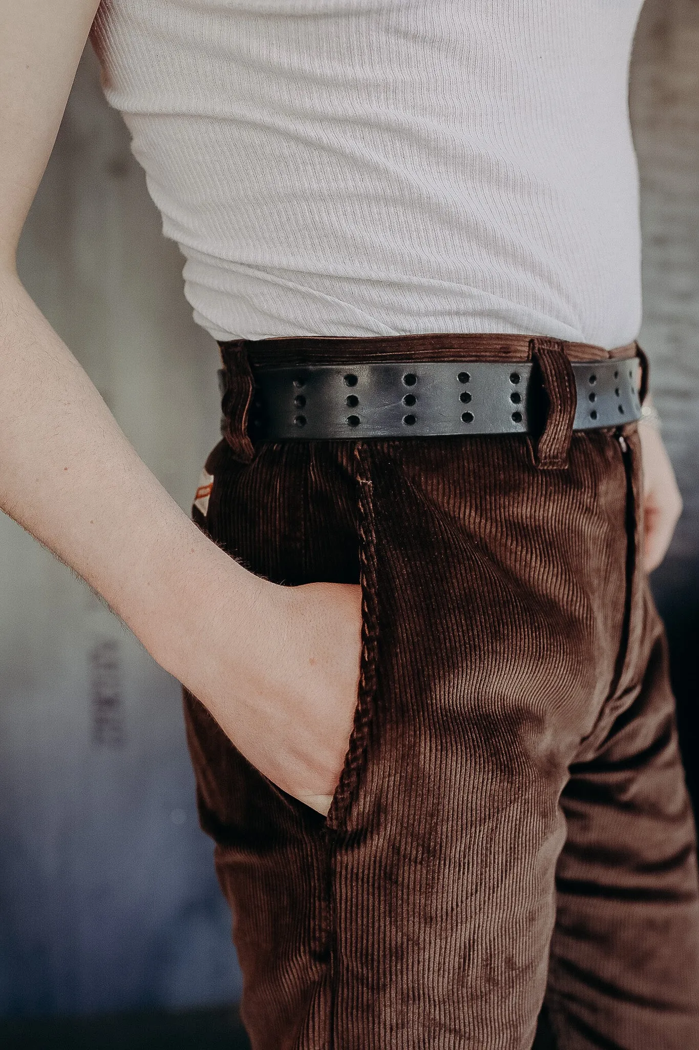Deck Pant- Choclolate Cord