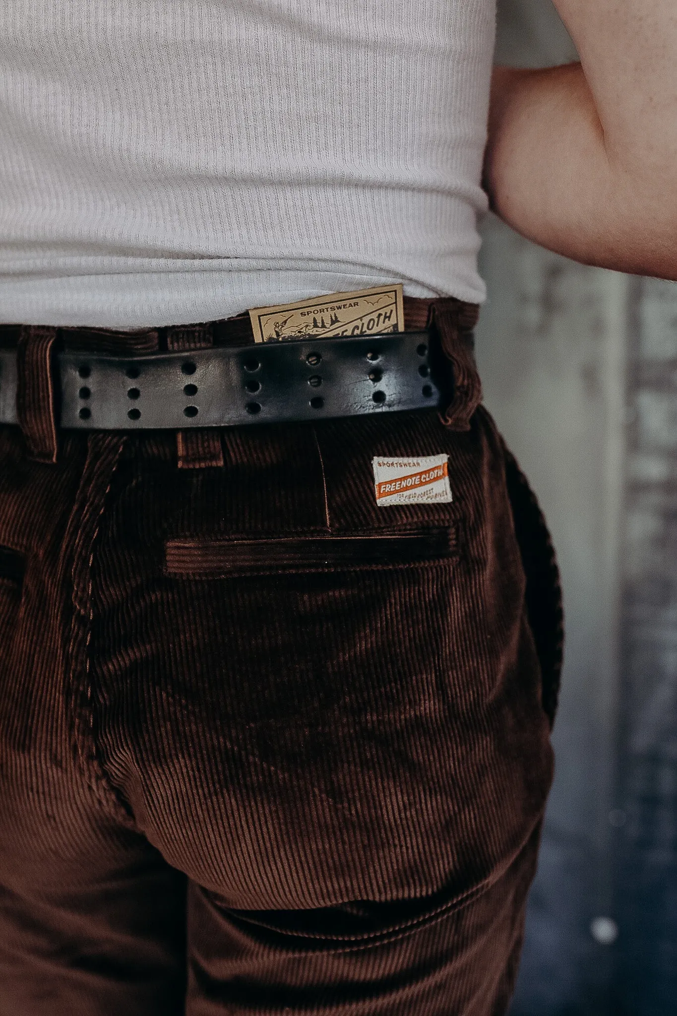Deck Pant- Choclolate Cord