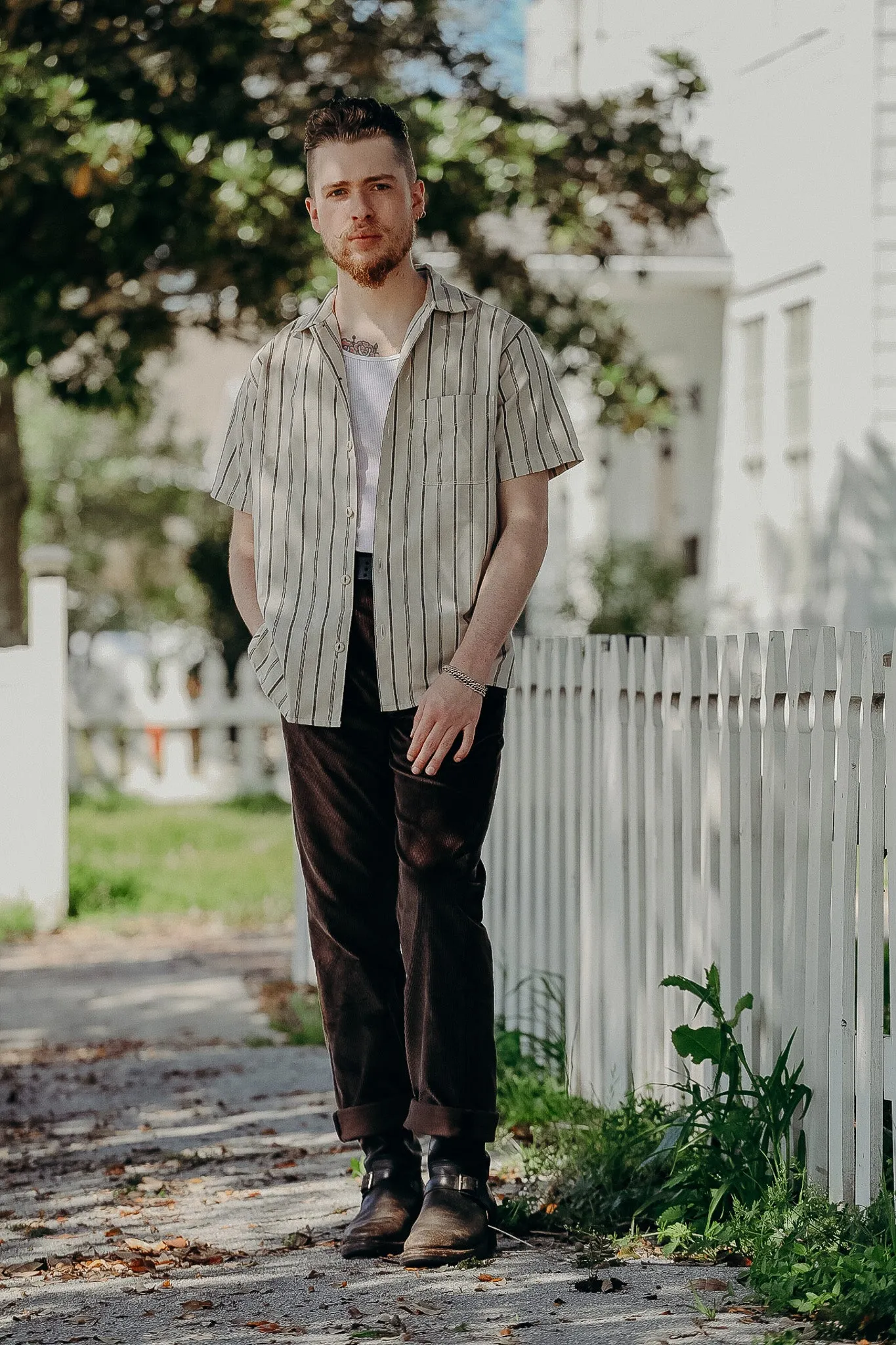 Deck Pant- Choclolate Cord