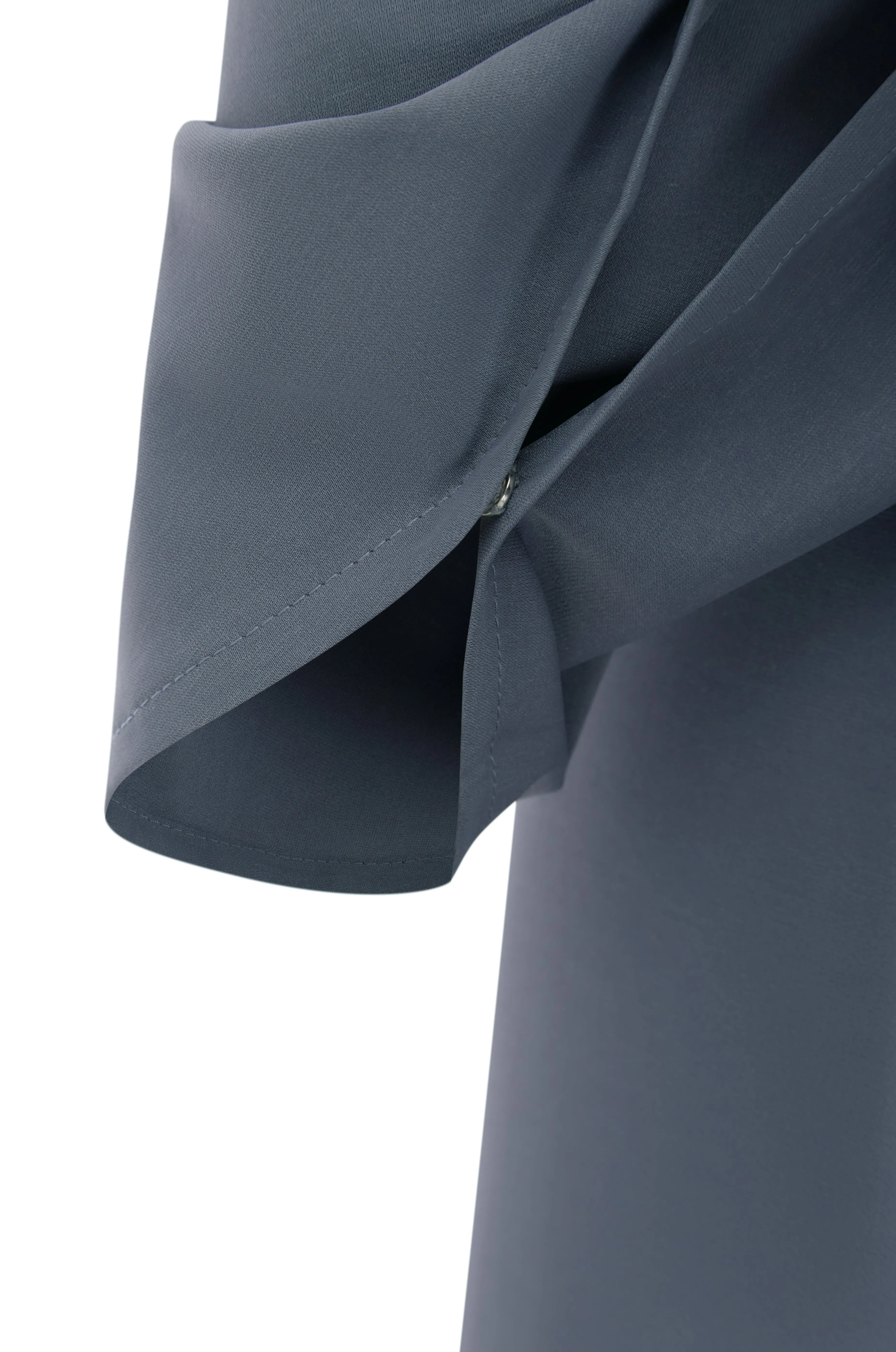 Dhalia steel grey corset dress