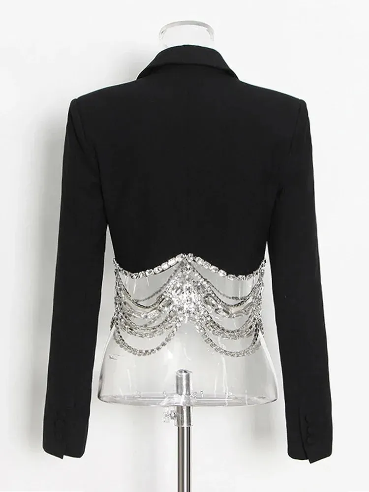 Diamonds Chain Blazer
