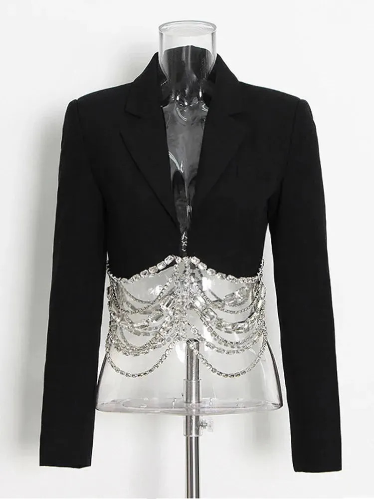 Diamonds Chain Blazer