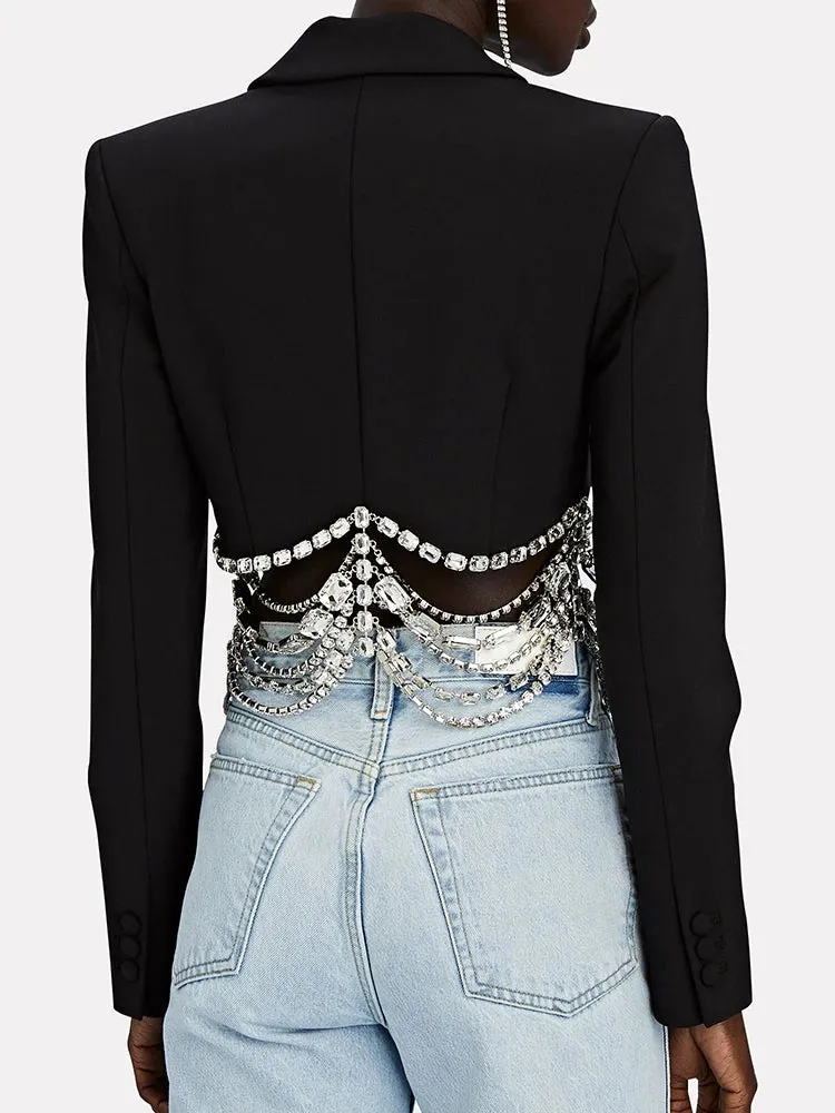 Diamonds Chain Blazer