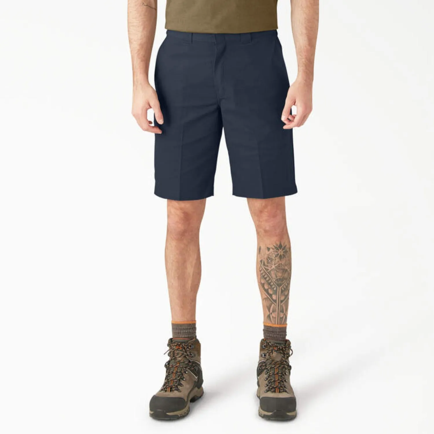 Dickies Men's Flex Relaxed Fit 11" Twill Work Short