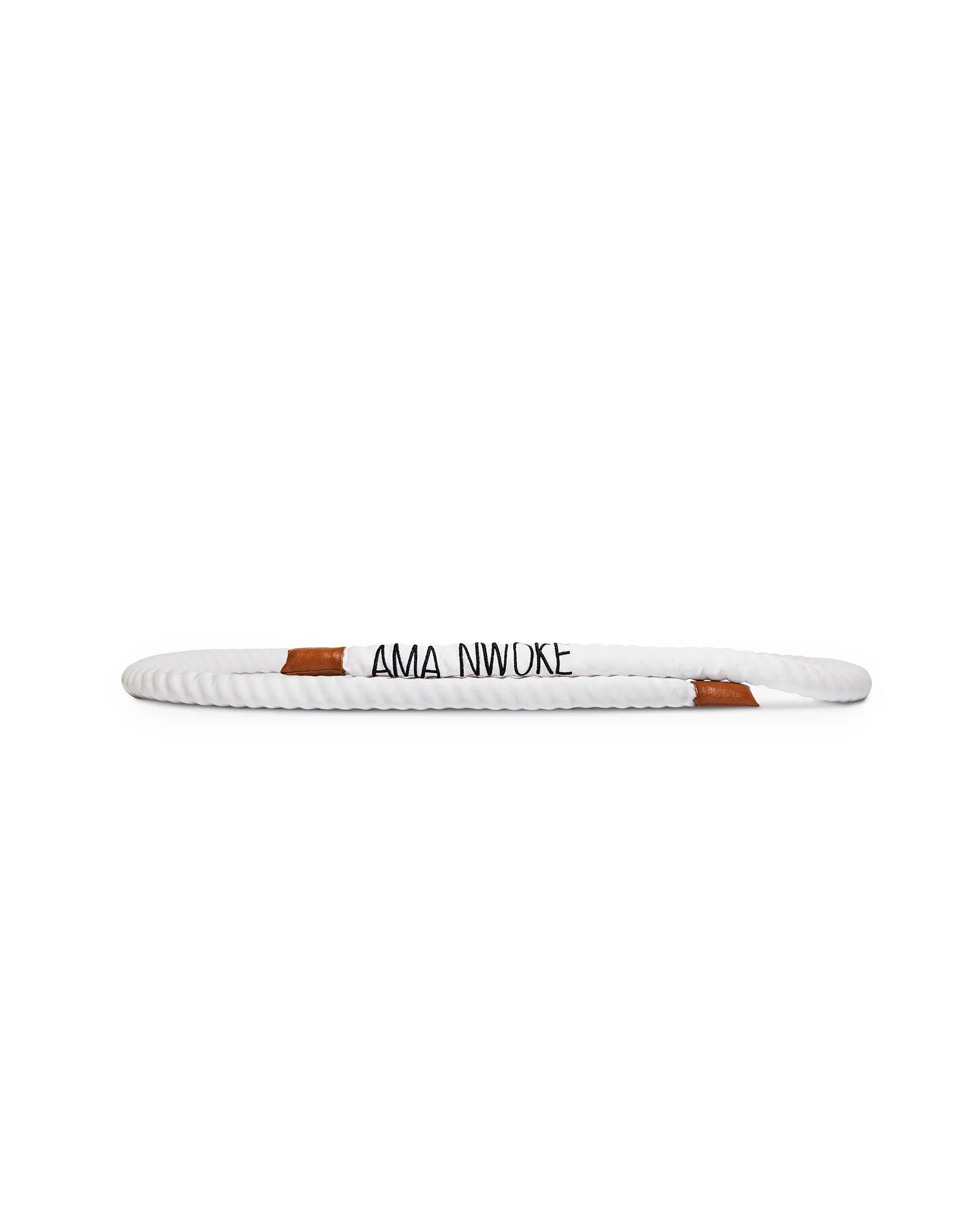 Embroidered Rope Belt