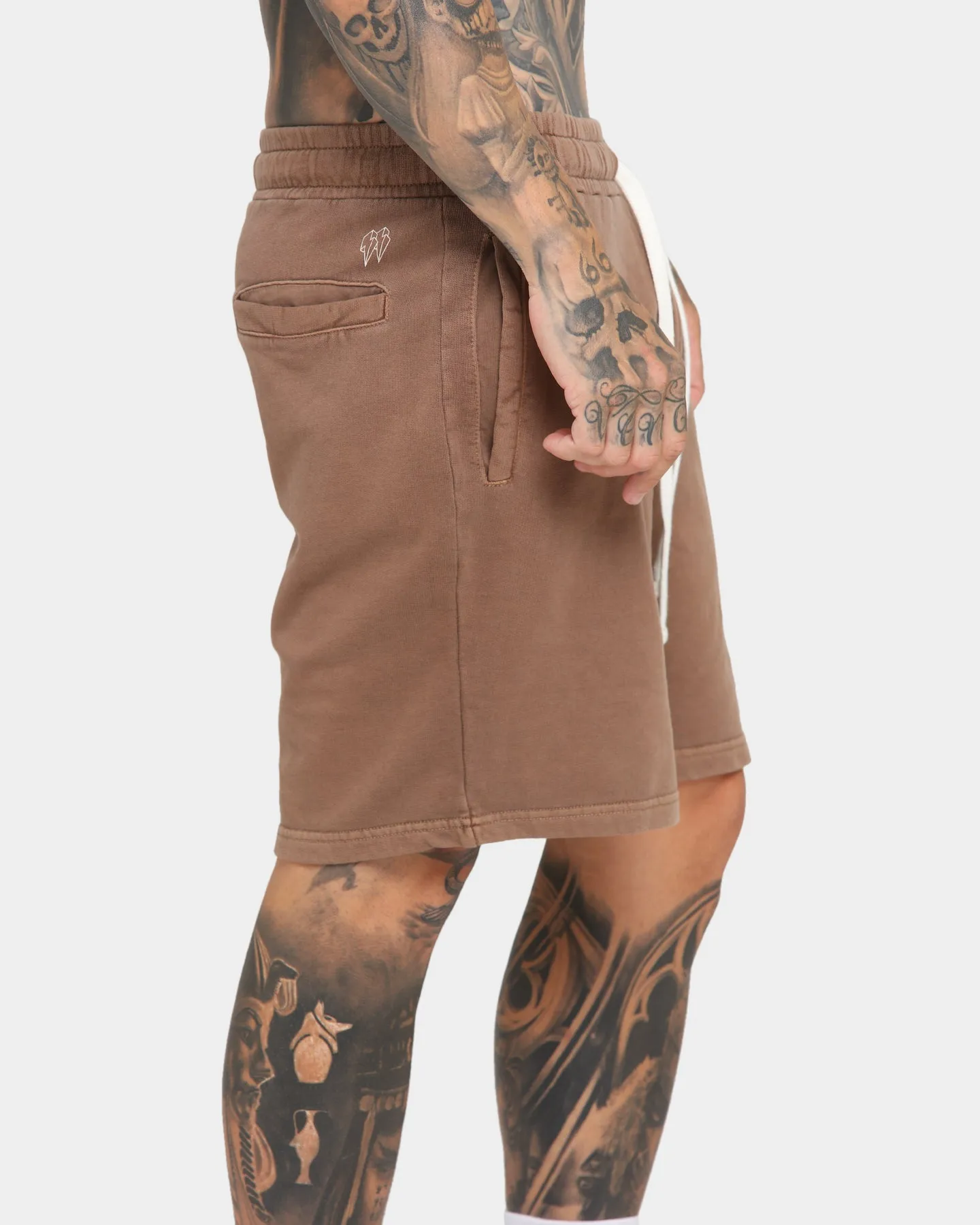 EN ES Cozy Premium Shorts Washed Brown