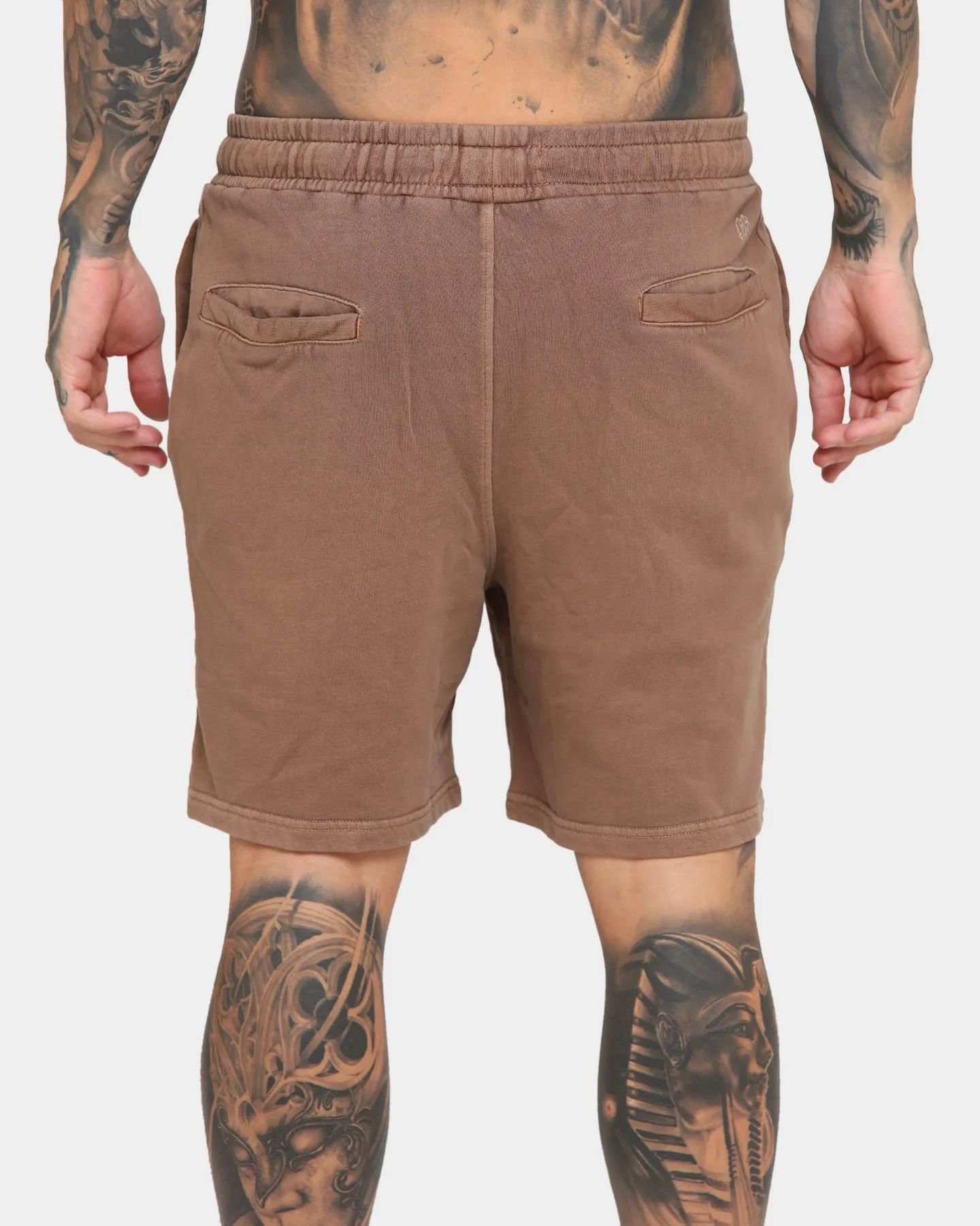 EN ES Cozy Premium Shorts Washed Brown
