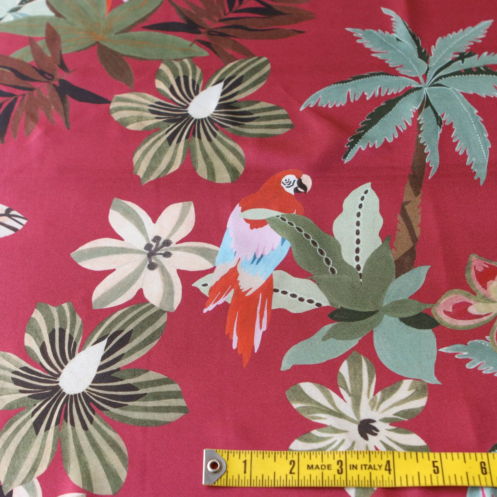 Exotic Fauna Silk Twill