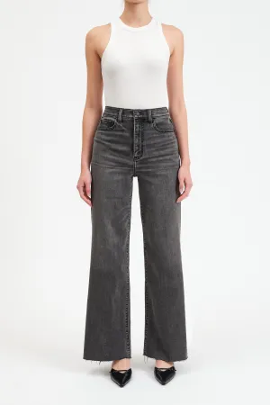 far out high rise wide leg - milky way