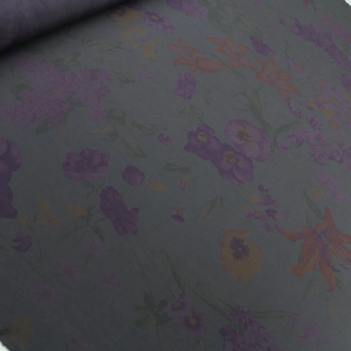 Fiori Di Luna - Silk Crepe De Chine