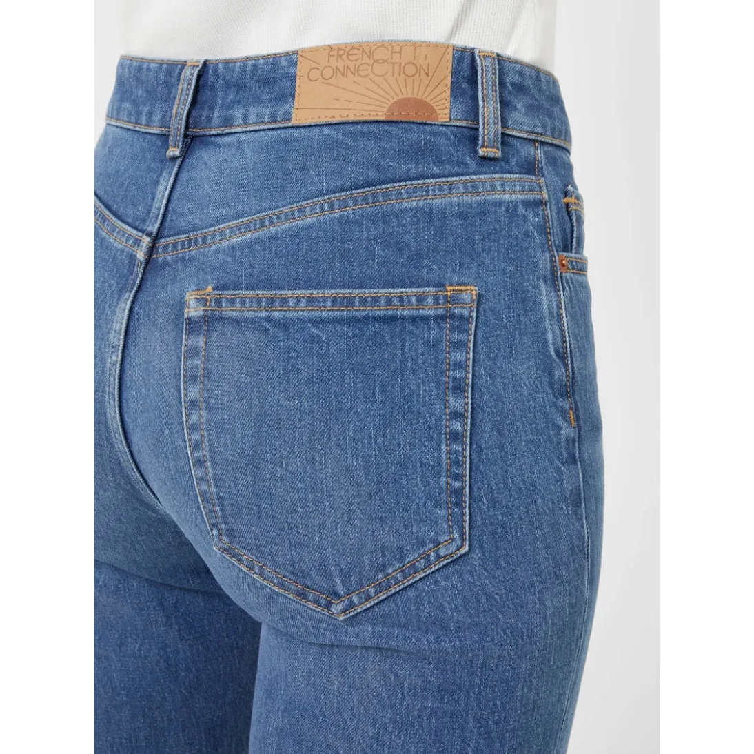 French Connection Kalypso Comfort Stretch Denim Kick Flare Jeans 74TAL