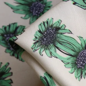Girasole Green Lyocell Viscose