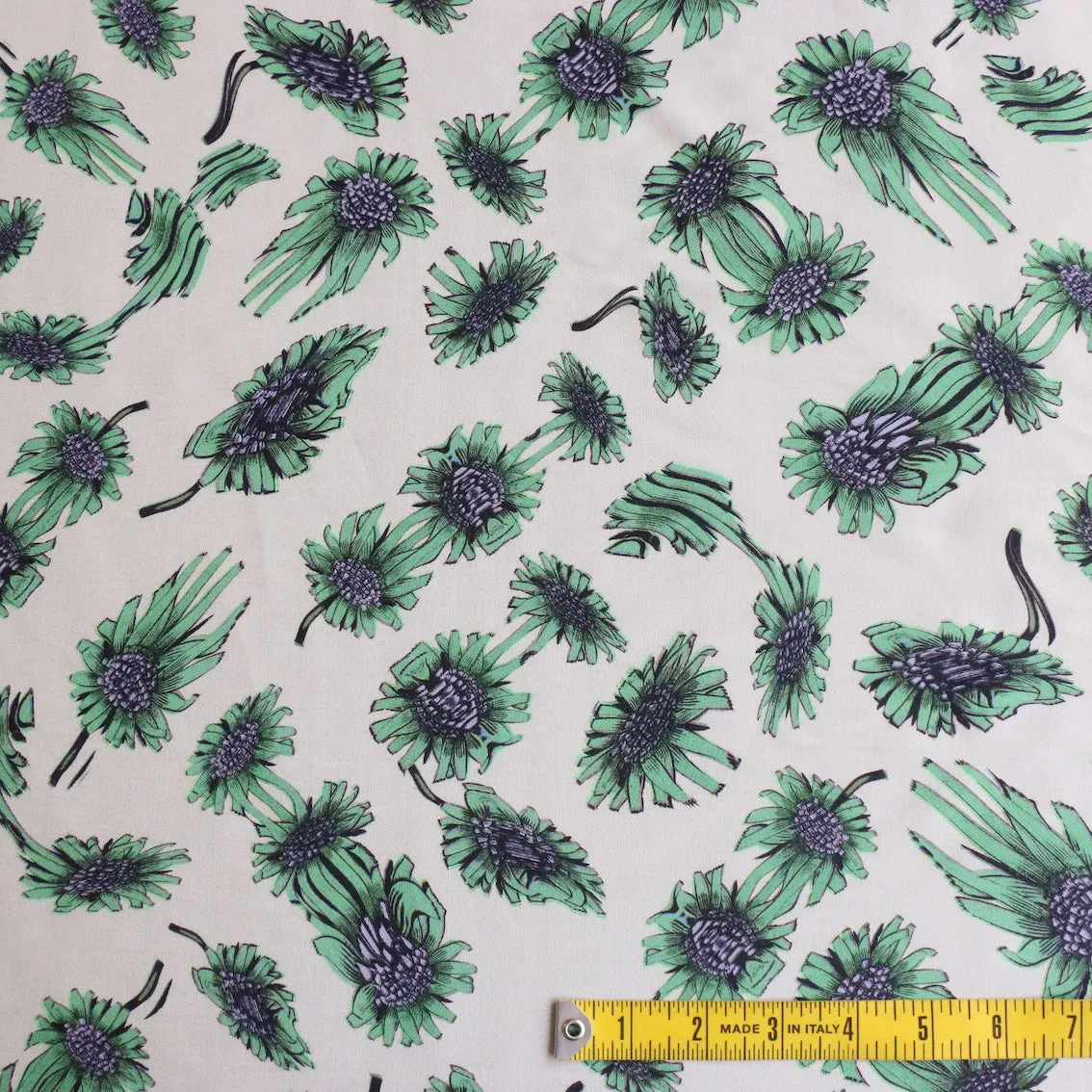 Girasole Green Lyocell Viscose