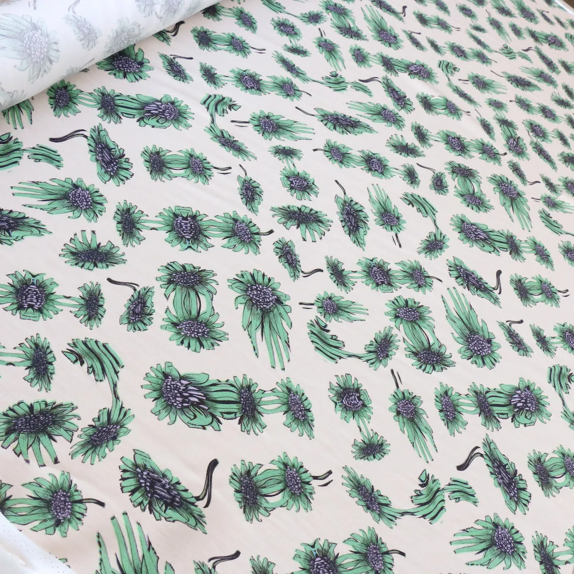 Girasole Green Lyocell Viscose