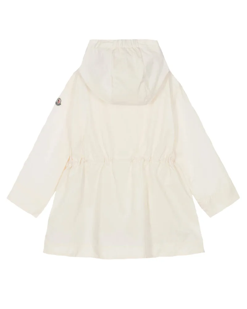 Girls Ivory Adeola Long Parka