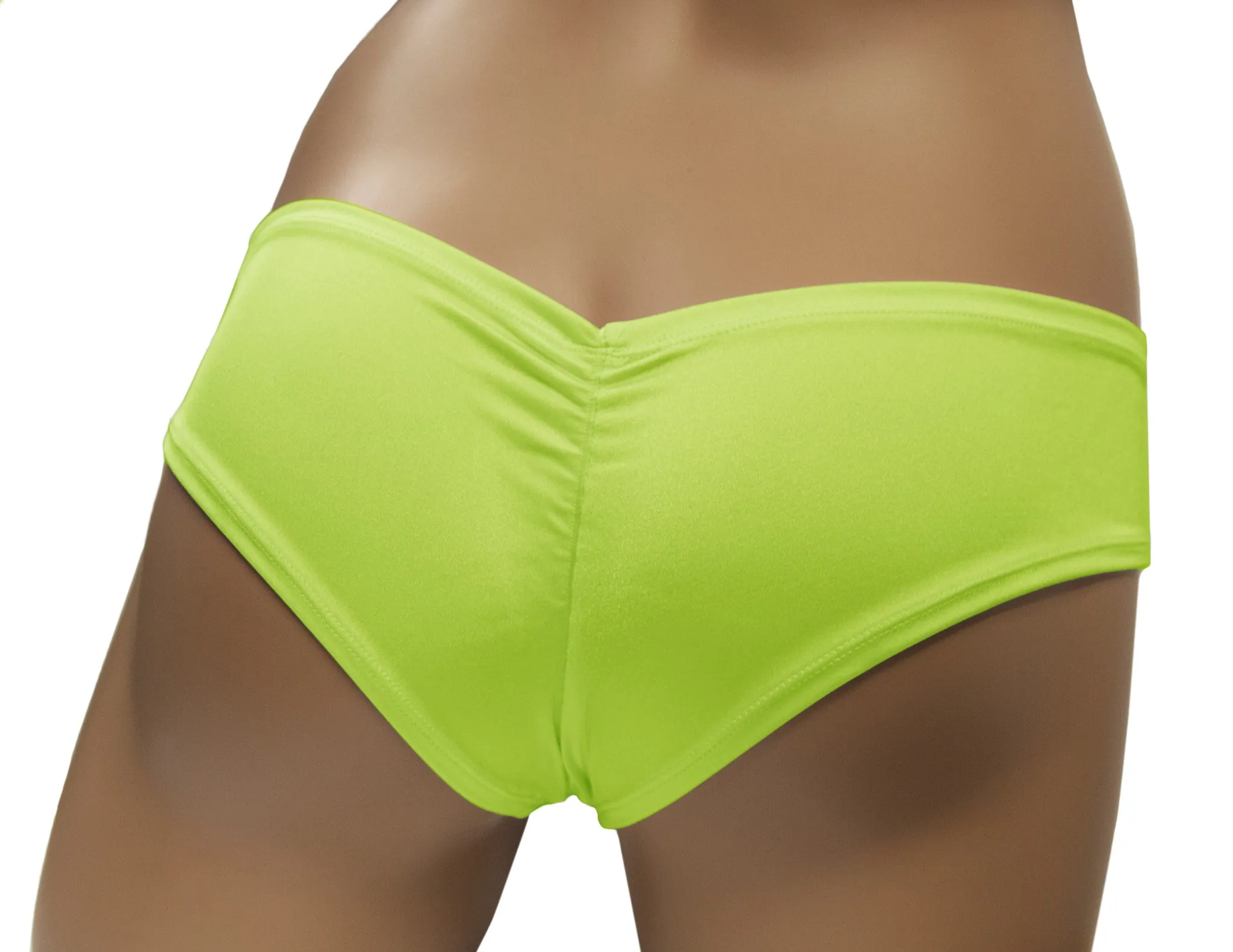 GREEN BOOTY SHORTS O/S