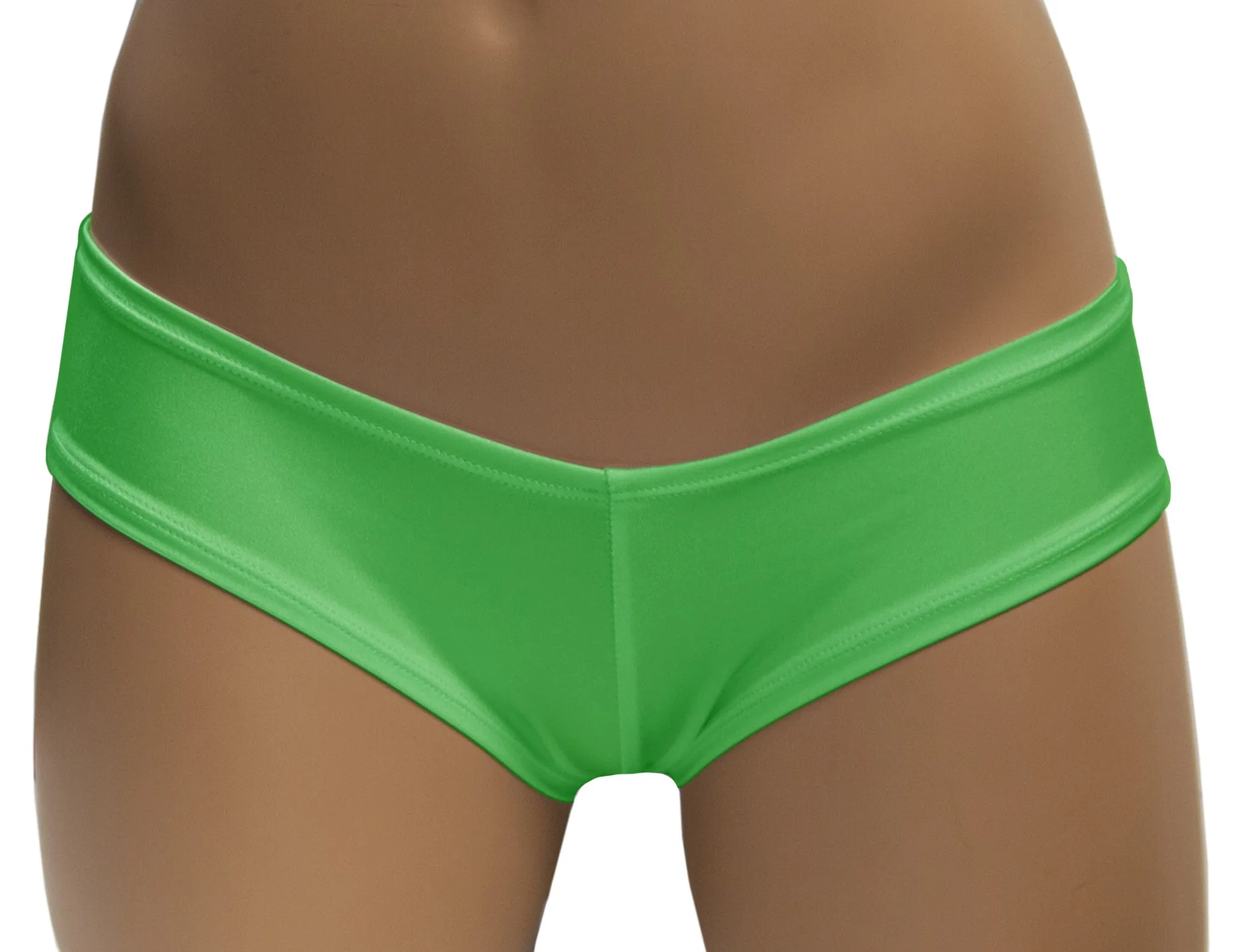 GREEN BOOTY SHORTS O/S