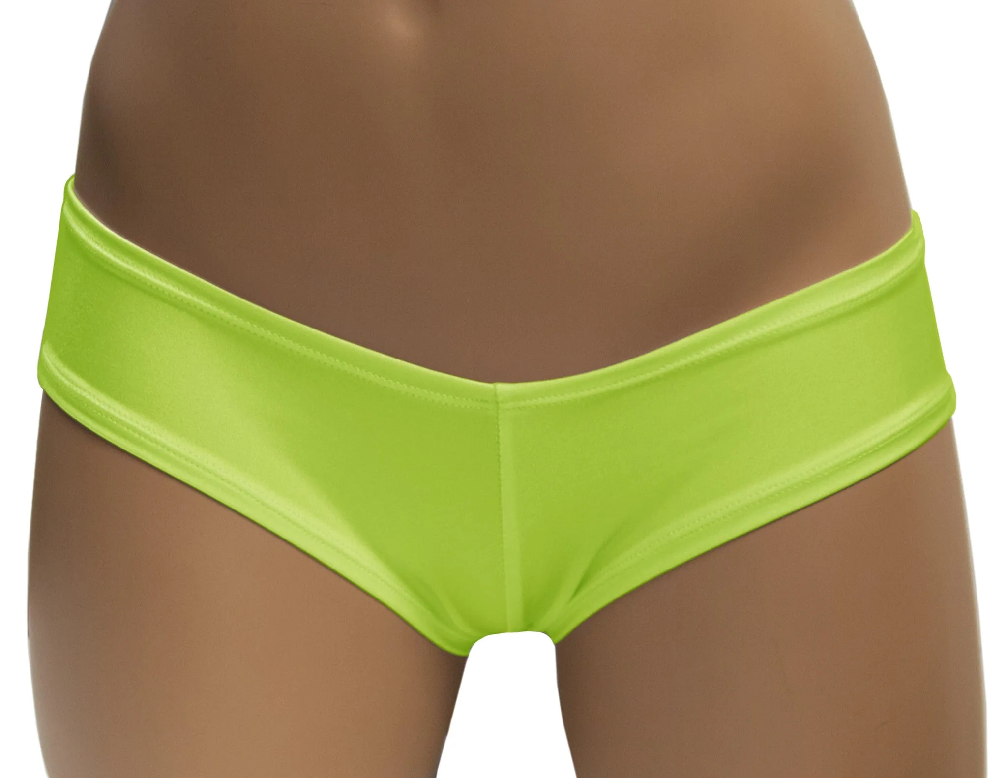 GREEN BOOTY SHORTS O/S