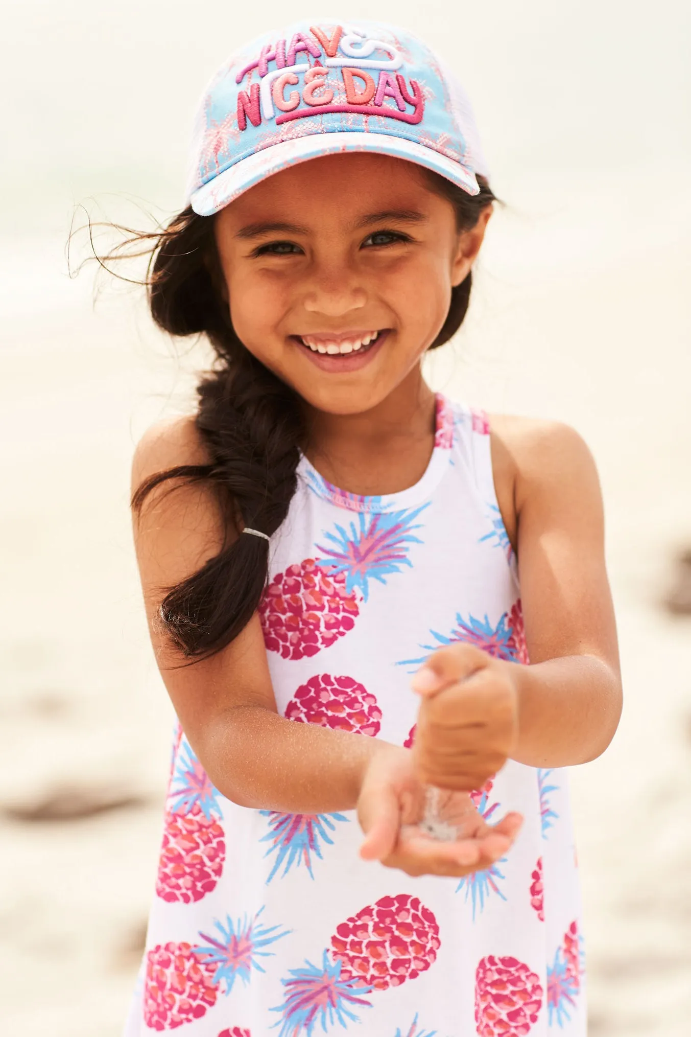Hatley Party Pineapples Girls Dress (Size 2 left)