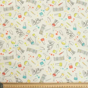 In the Beginning Fabrics Chromatics M.McCulloch Chemical Experiment Tools Cotton Prints