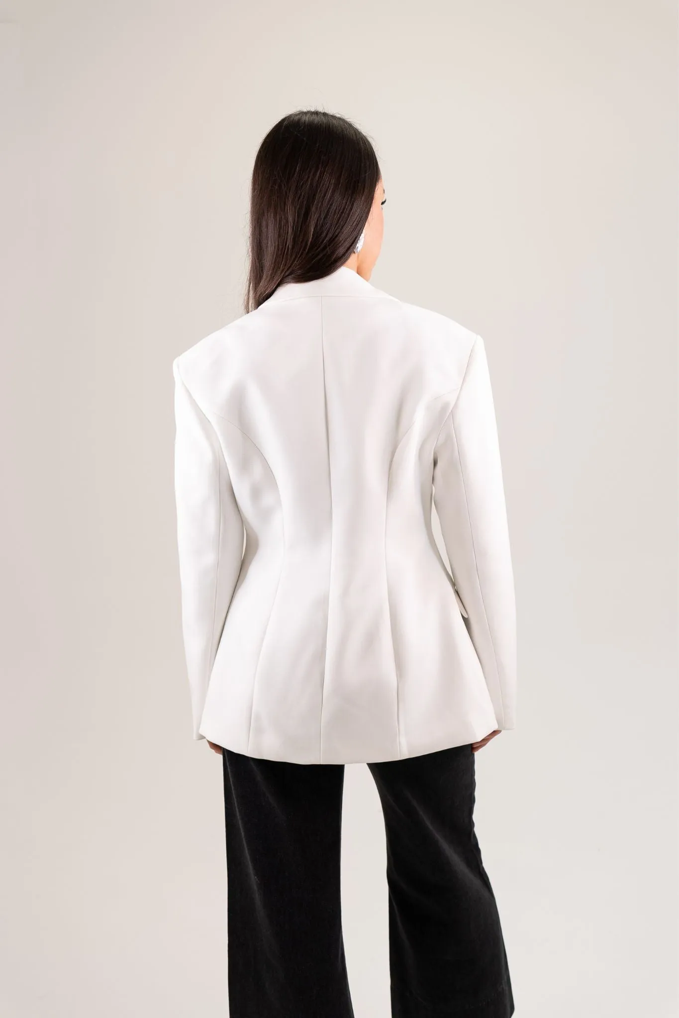 Kate Blazer In White