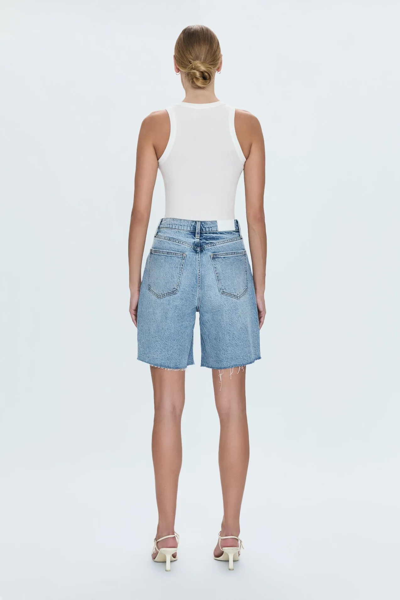 Kaylee High Rise Pinched Loose Straight - Boulder
