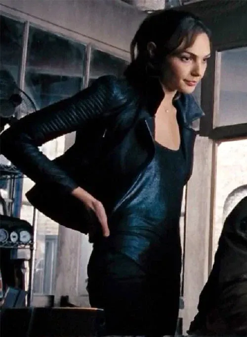 Leather Jacket worn by Gal Gadot Fast and Furious 6
