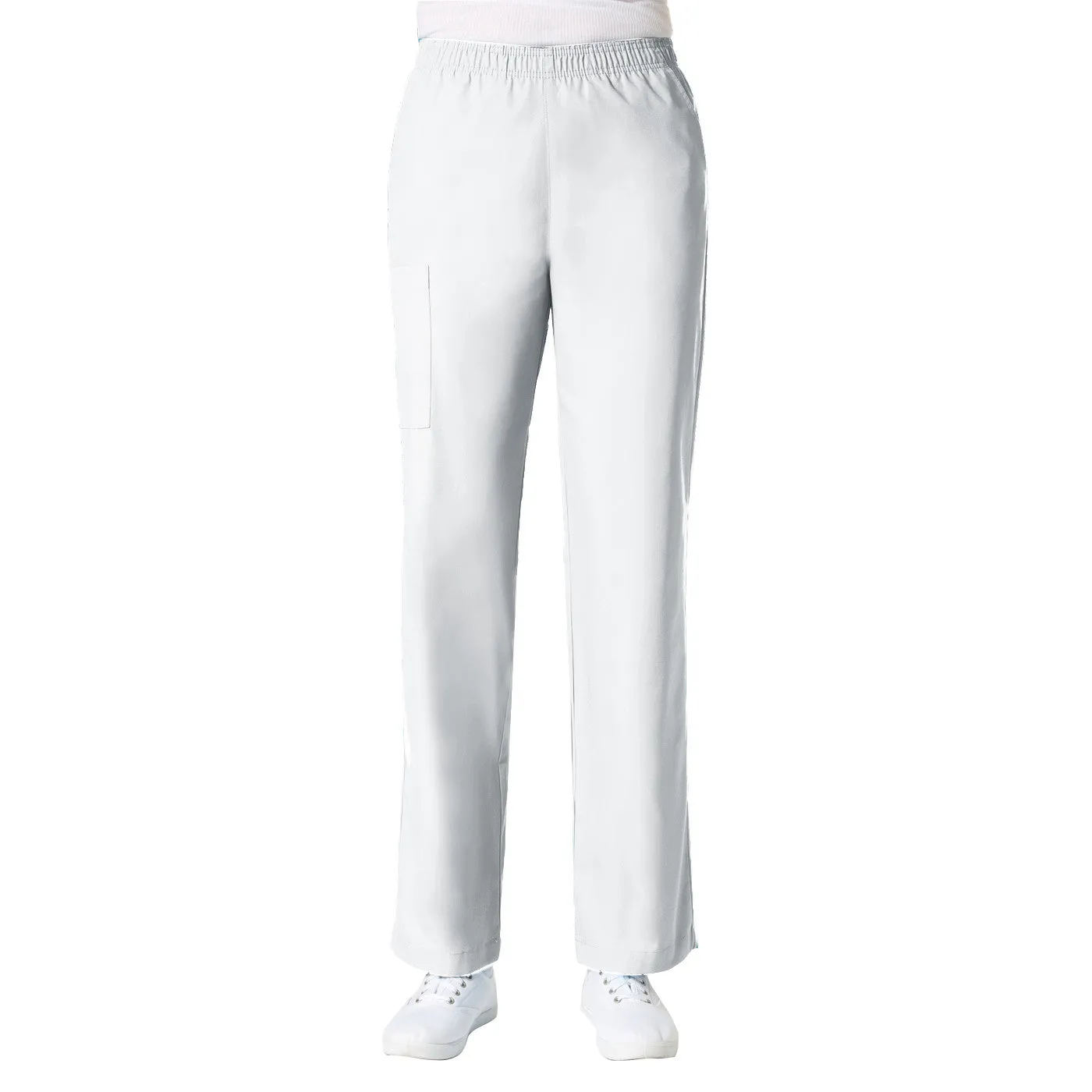 Maevn Core Womens Full Elastic Band Cargo Pant Style 9016 - Petite 28" Fit Size XS - XL