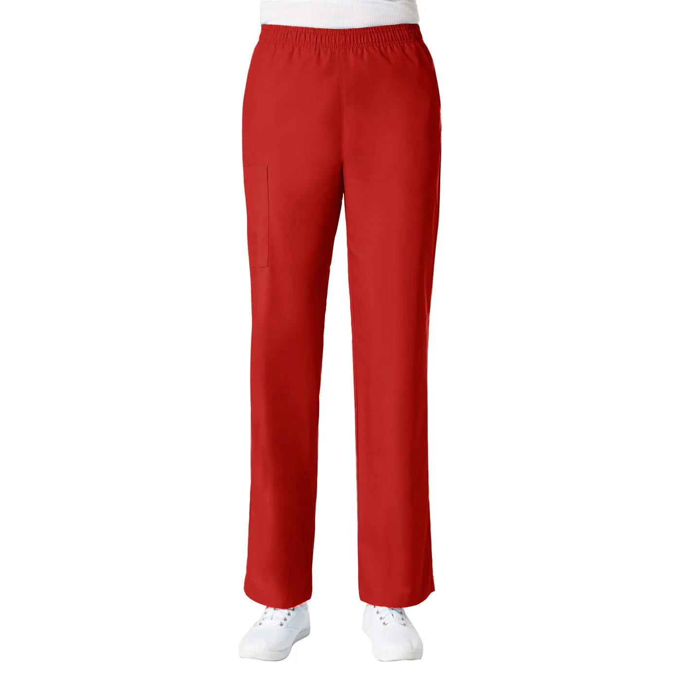 Maevn Core Womens Full Elastic Band Cargo Pant Style 9016 - Petite 28" Fit Size XS - XL