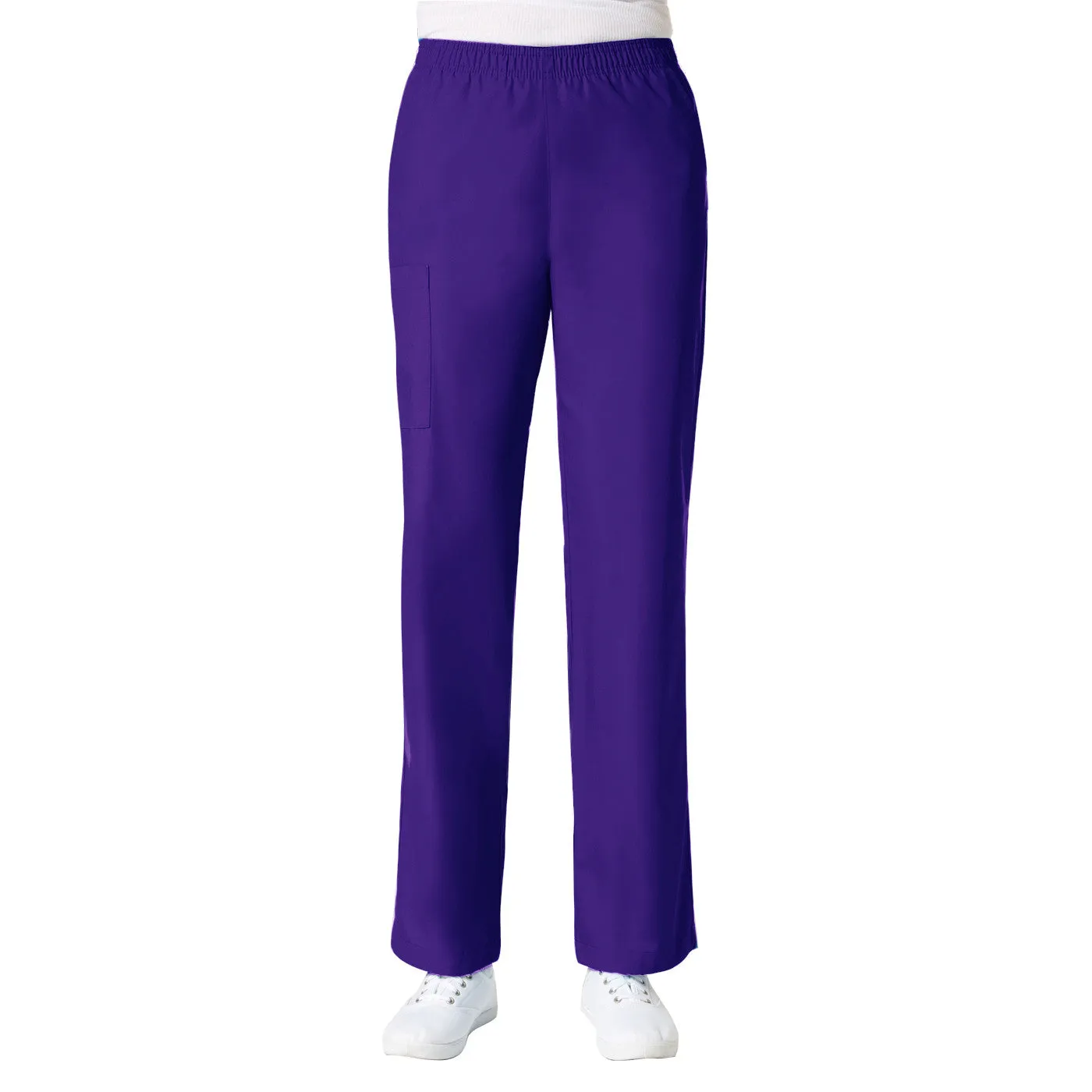 Maevn Core Womens Full Elastic Band Cargo Pant Style 9016 - Petite 28" Fit Size XS - XL
